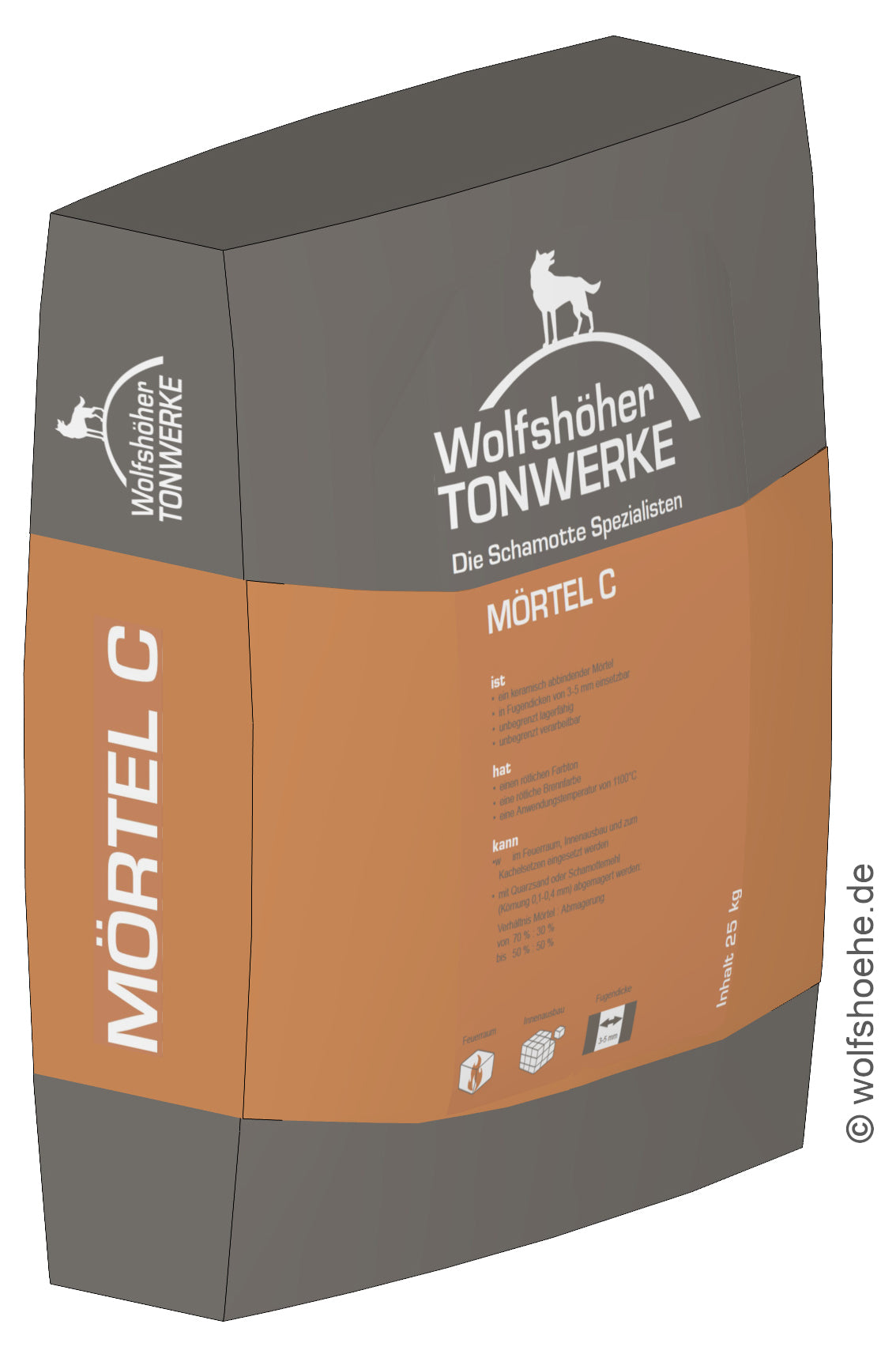 Hobbyfun wit Keramisch Gietmassa, 25 kg, Perfect voor Reliëfgietvormen