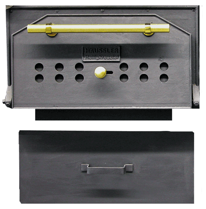 Backofentür Gusseisen 58 x 27 cm