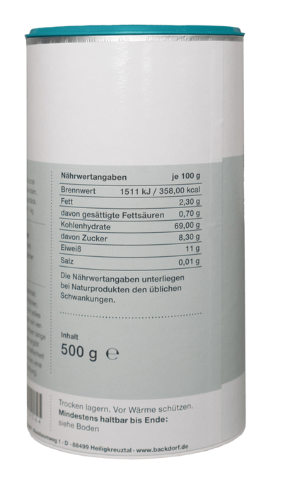 Backmalz in 2 Varianten