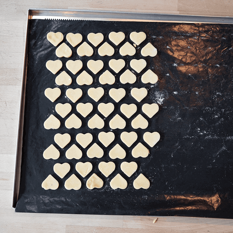 Ausstechmatten für Plätzchen