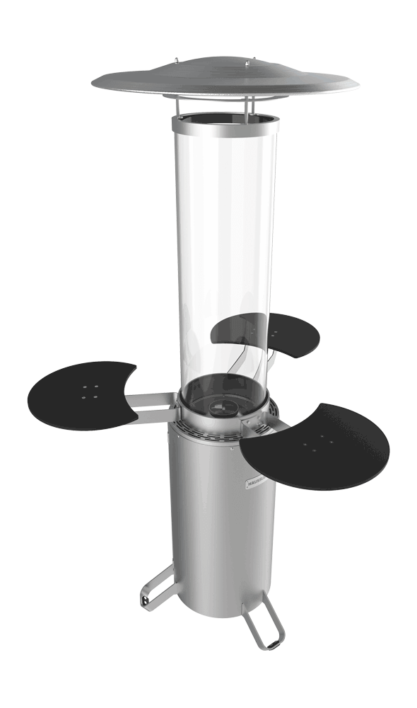 Tisch für Terrassenstrahler