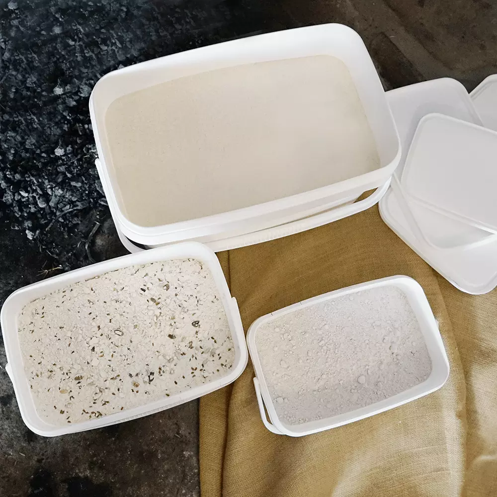mehl aufbewahrung holz Mehlboxen