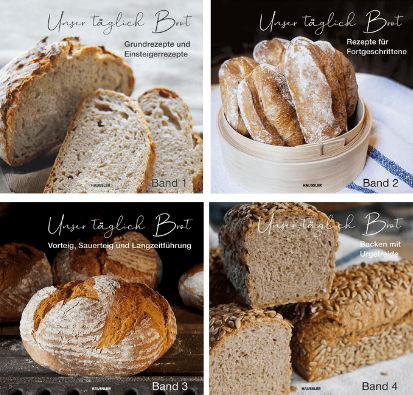 Backbücher –  Unser täglich Brot, Band 1 - 4