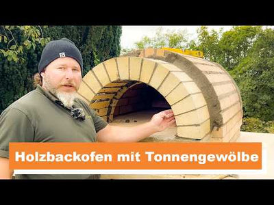 BOTTO Tonnengewölbe Holzbackofen-Bausatz 70 x 100 cm