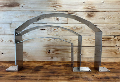 Edelstahl-Türverlängerung für Gusseisen-Backofentüren