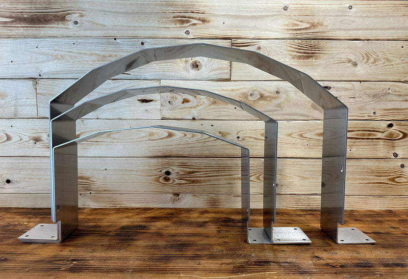 Edelstahl-Türverlängerung für Gusseisen-Backofentüren