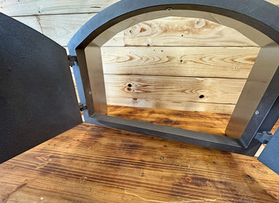 Edelstahl-Türverlängerung für Gusseisen-Backofentüren