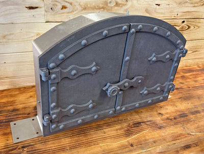 Edelstahl-Türverlängerung für Gusseisen-Backofentüren