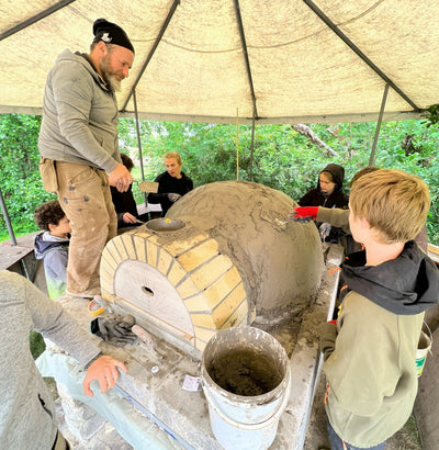 Workshop: Pizzaofen selber bauen mit Feuerbeton