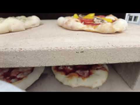 Mini-Pizzaofen für den Gasgrill