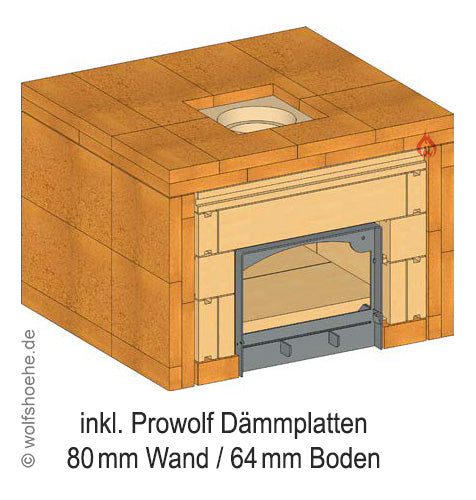 REMUS Holzbackofen Bausatz